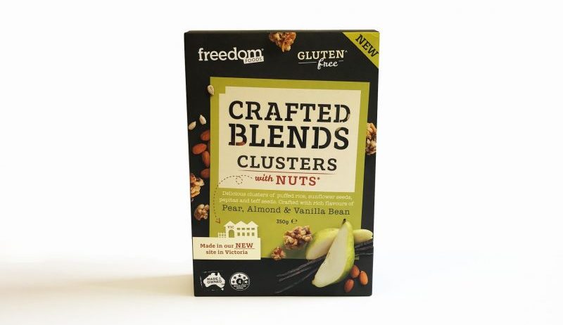 freedom cereals box of crafted blends clusters