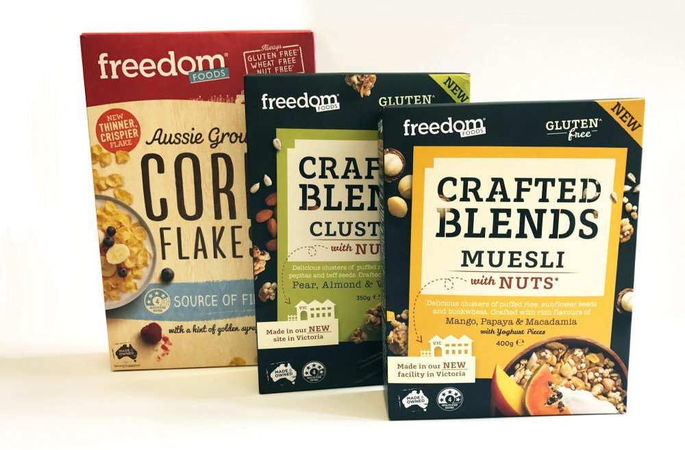 freedom food cereal boxes