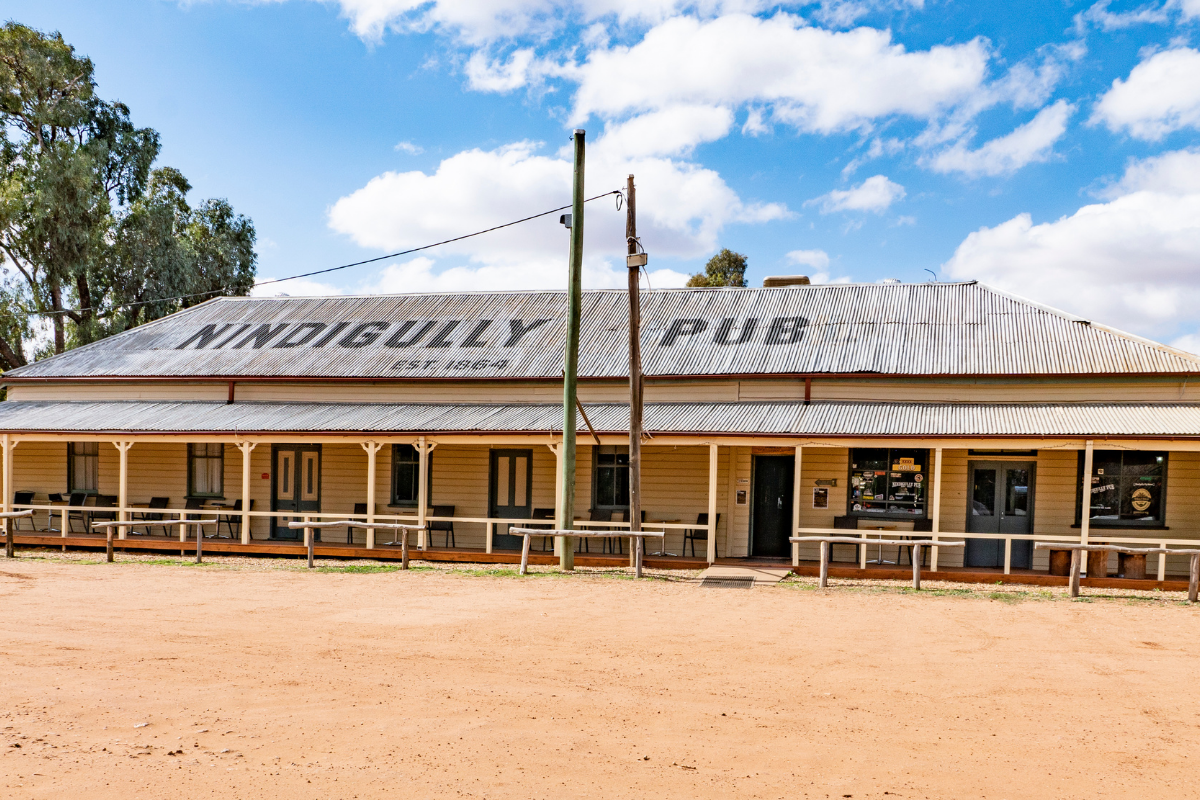 Nindigully Pub, Queensland. Photographed by David Roy Carson. Image via Shutterstock.