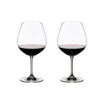 House Riedel Vinum 2 Piece Crystal Pinot Noir Glass Set. Image via House website.