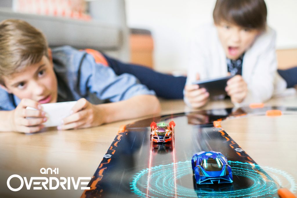 Anki Overdrive being played by kids