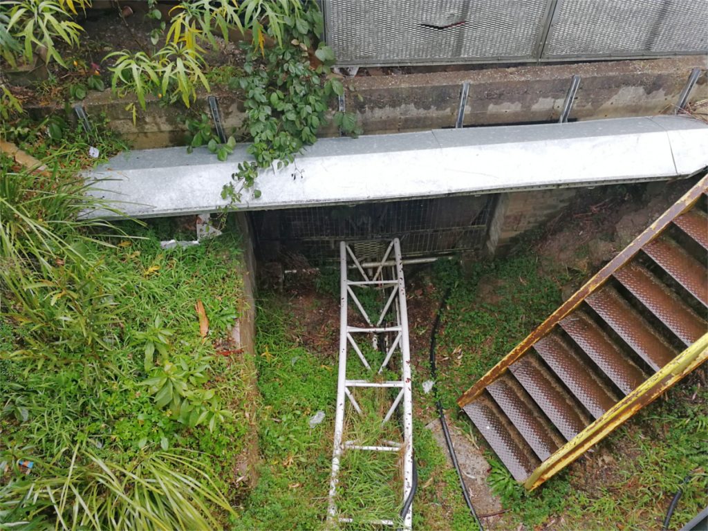 The Orphan Rocker track disappearing into a tunnel