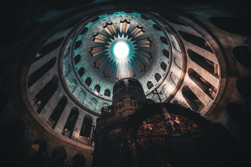 Church of the Holy Sepulchre. Image by David Rodrigo via Unsplash.