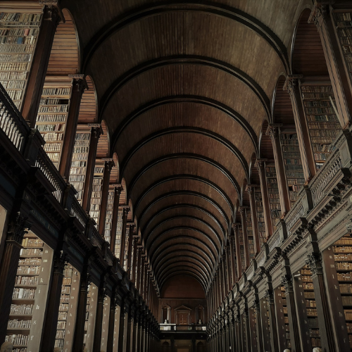 <strong>The Library of Trinity College</strong>