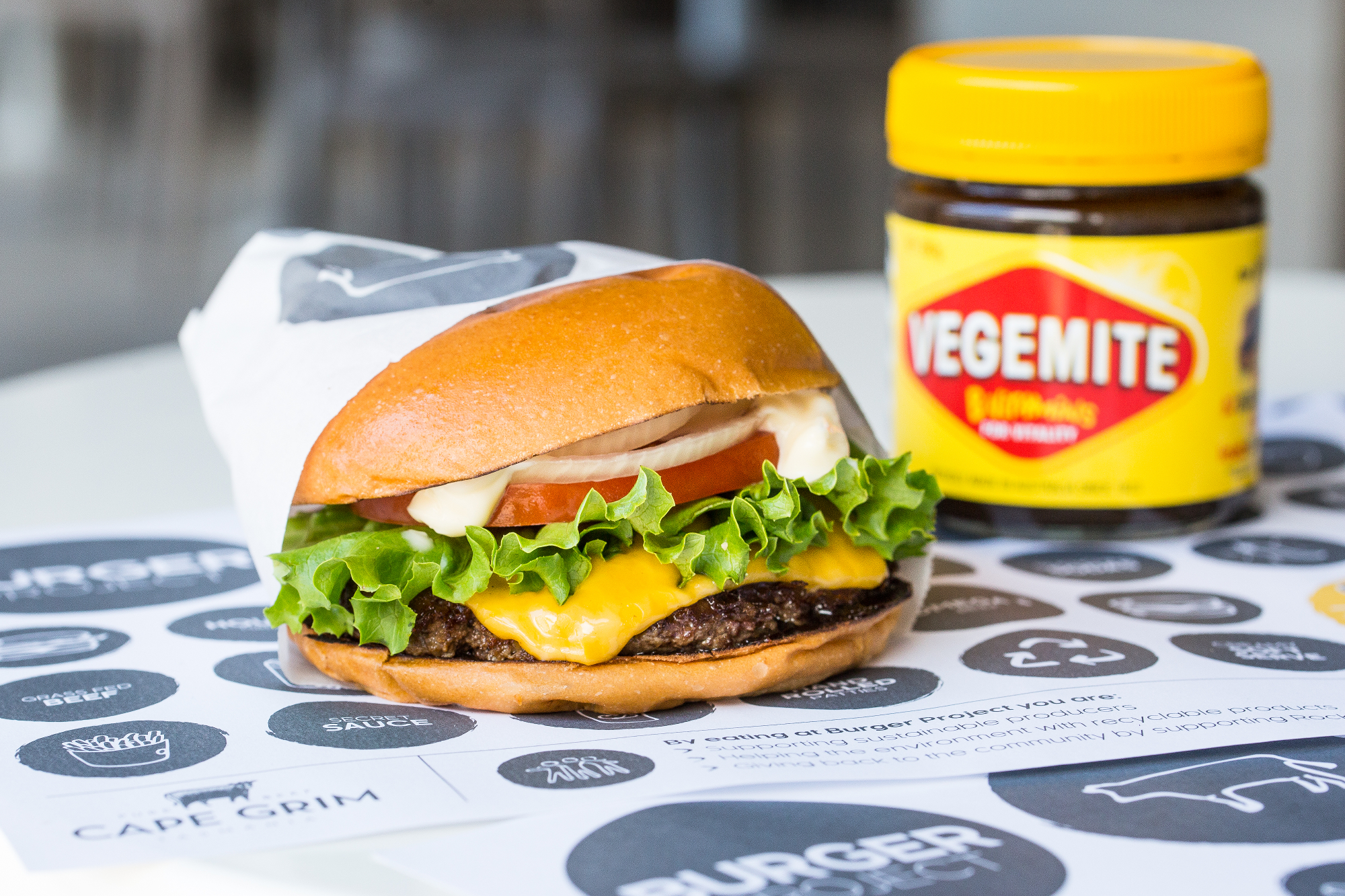 Vegemite Burger. Image: Supplied