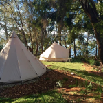 Wingtons Glamping, Victoria. Image supplied.