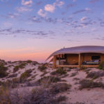 Overlooking Sal Salis Ningaloo Reef, Western Australia. Image supplied via Tourism Western Australia.