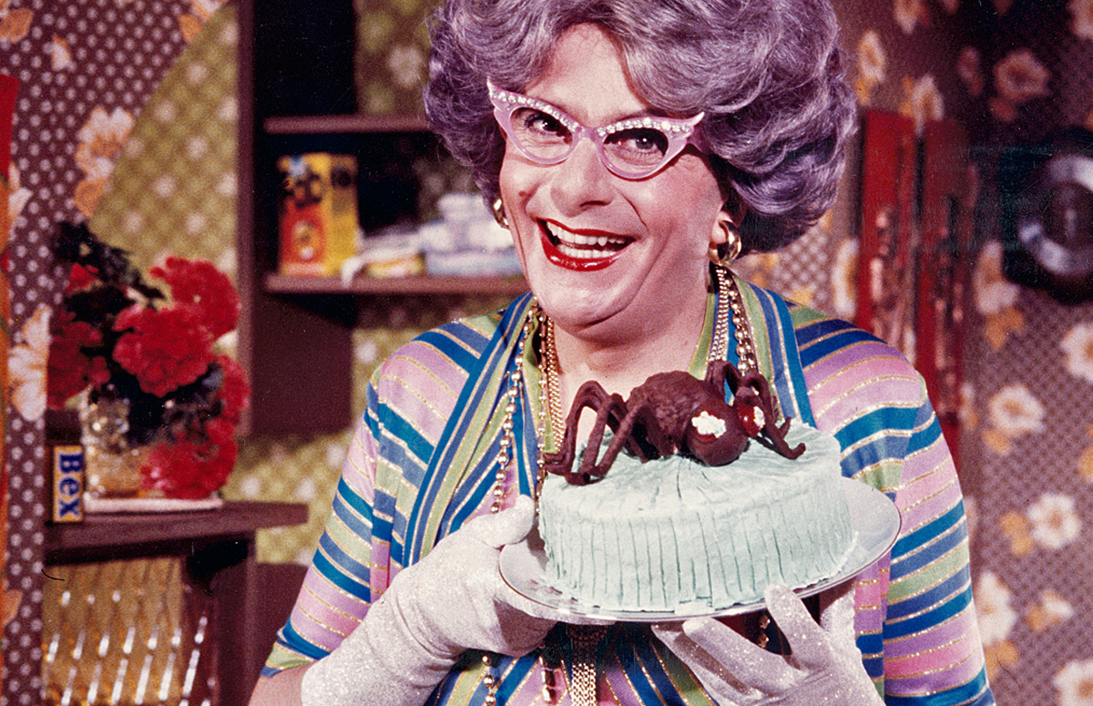 Hello Possums: Dame Edna's Rare Clips Published Online. Image supplied.