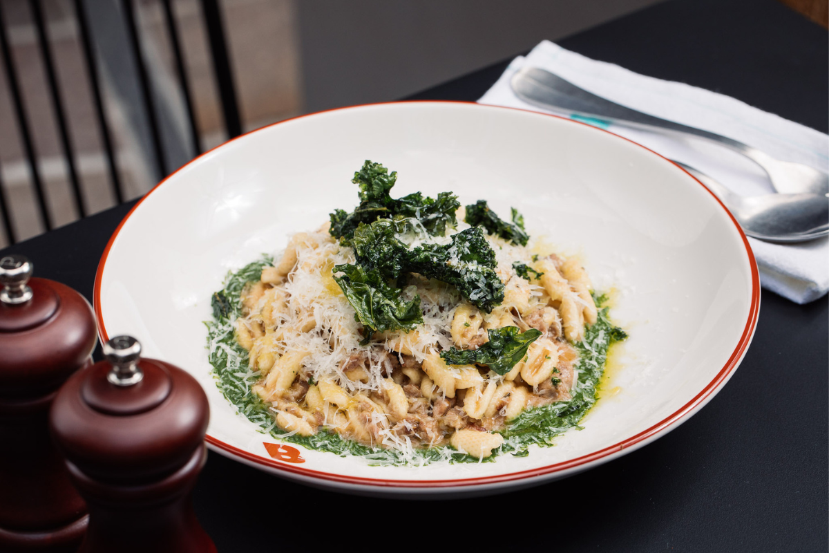 Bellucci Cucina's Winter Sausage Ragu and Pecorino Cavatelli Recipe. Image supplied.