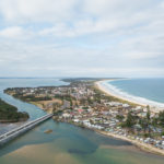 Aerial view of bridge at The Entrance, NSW. Image by aiyoshi597 via Shutterstock.