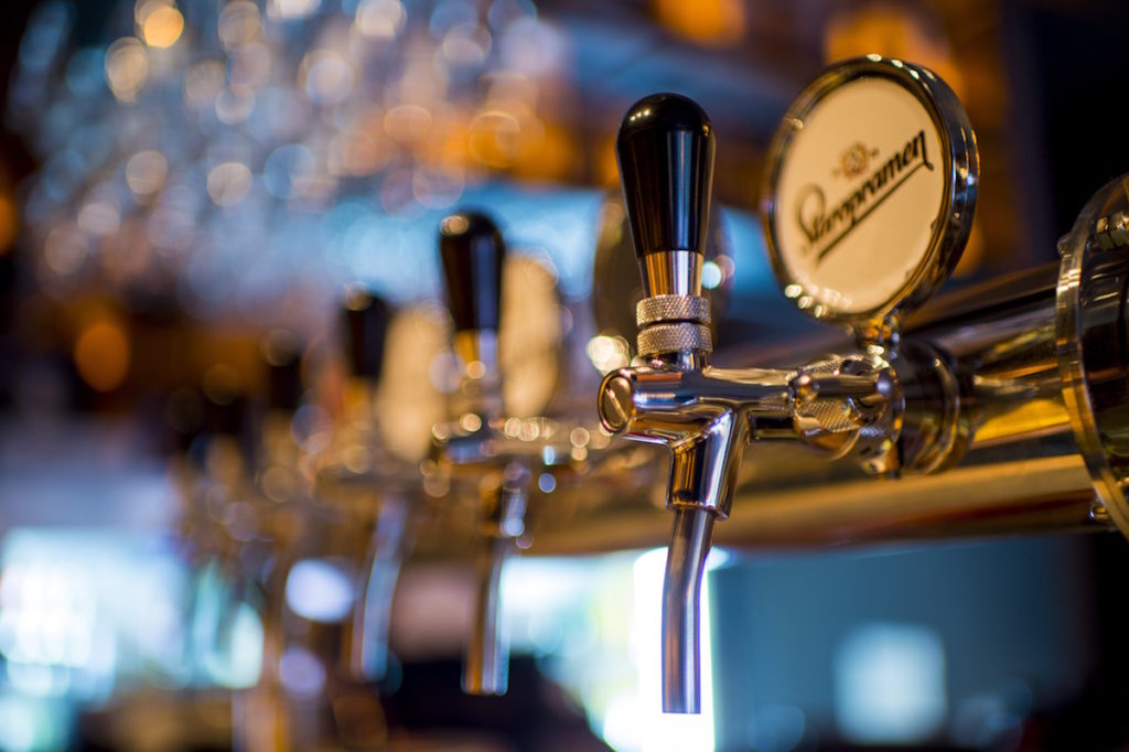 Beer on tap. Image by Pixabay via Pexels.