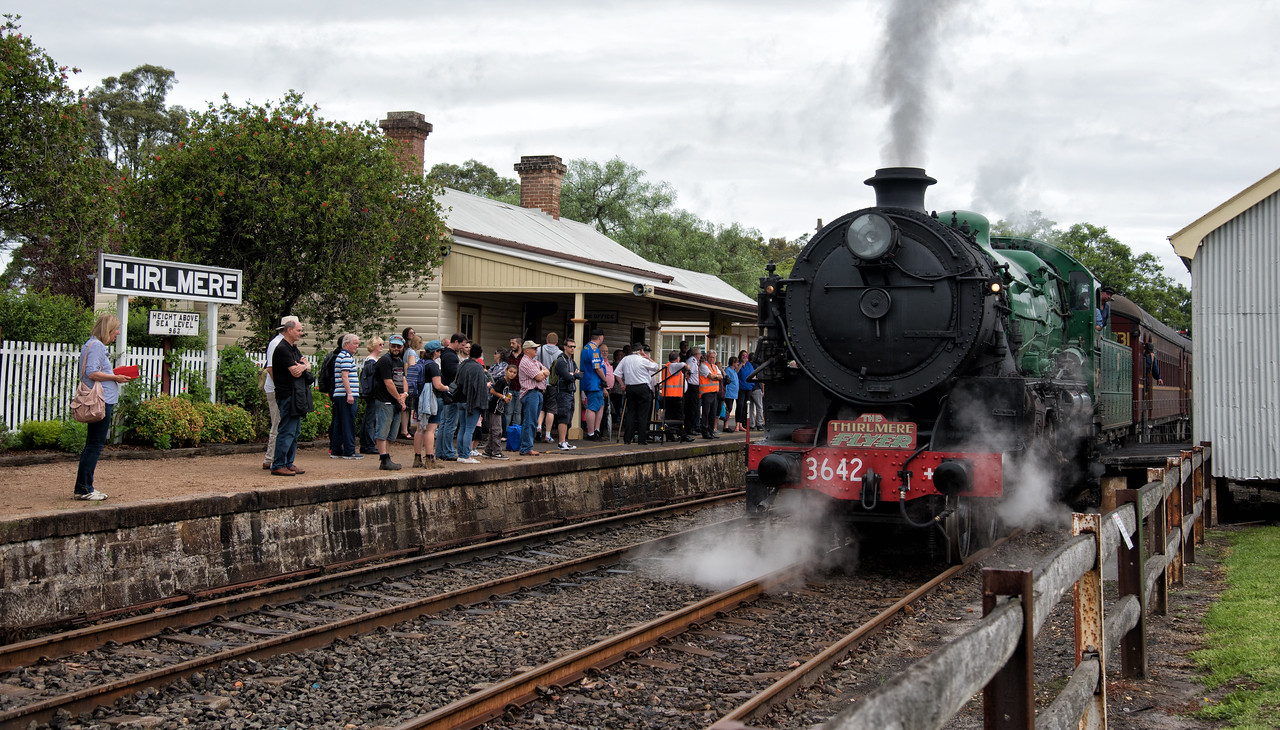 Steam train at NSW Railway Museum. Image: Supplied