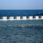 Merewether Ocean Baths, Newcastle. Photographed by Daniel Boud. Image supplied via Destination NSW.