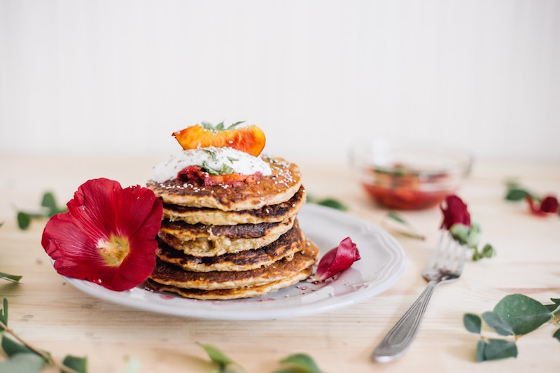 Pancake stack. Image by none other via Unsplash.