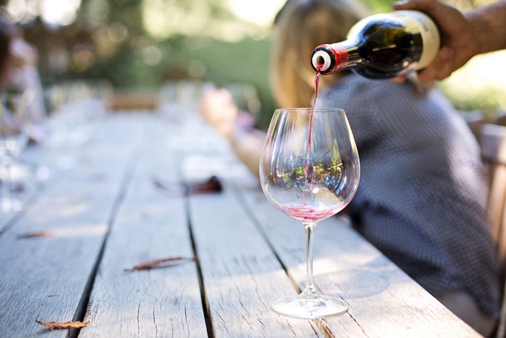 Pouring wine for tasting. Image by Pixabay via Pexels.