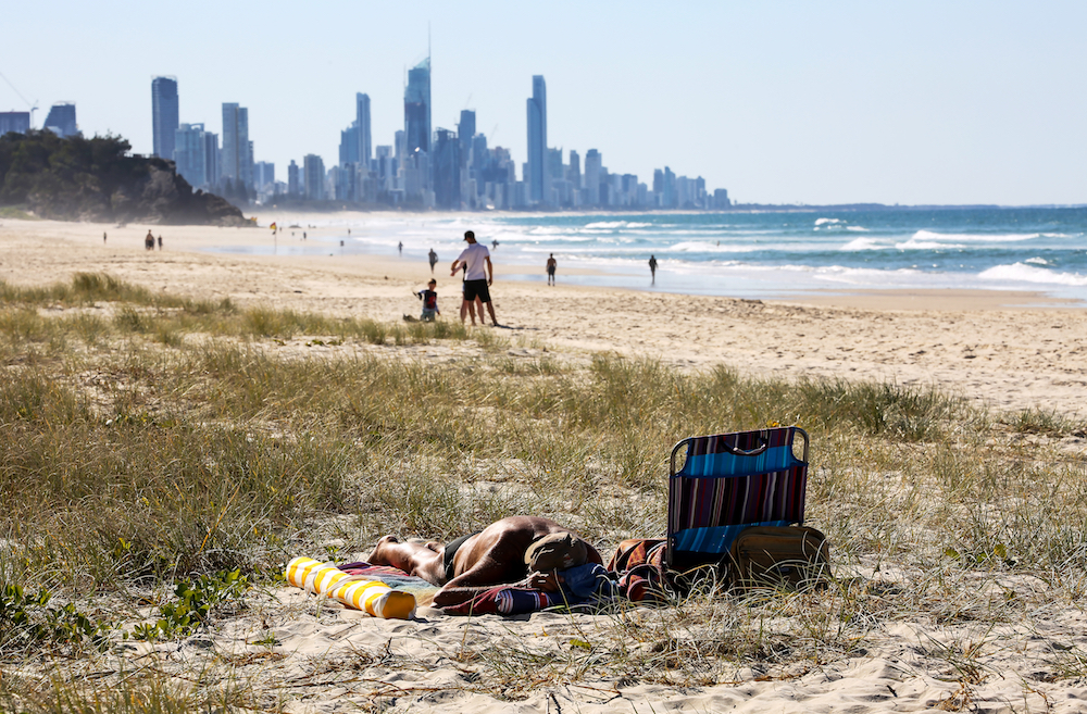 Burleigh Heads. Image b y Norman Allchin via Shutterstock.