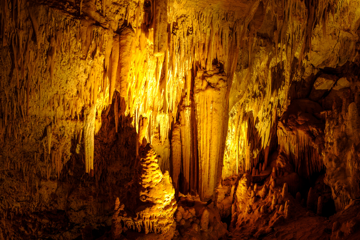 Jewel Cave, Augusta, Margaret River. Image supplied via Tourism Western Australia