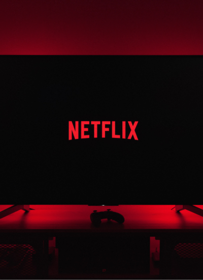 Netflix on TV. Photography by Thibault Penin. Image via Unsplash
