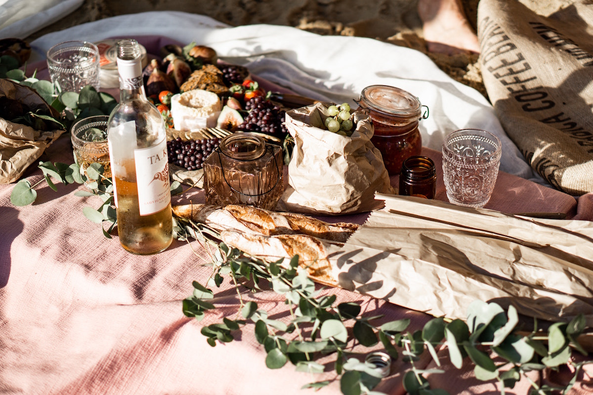 Picnic Spread. Image by Anna Guerrero via Pexels