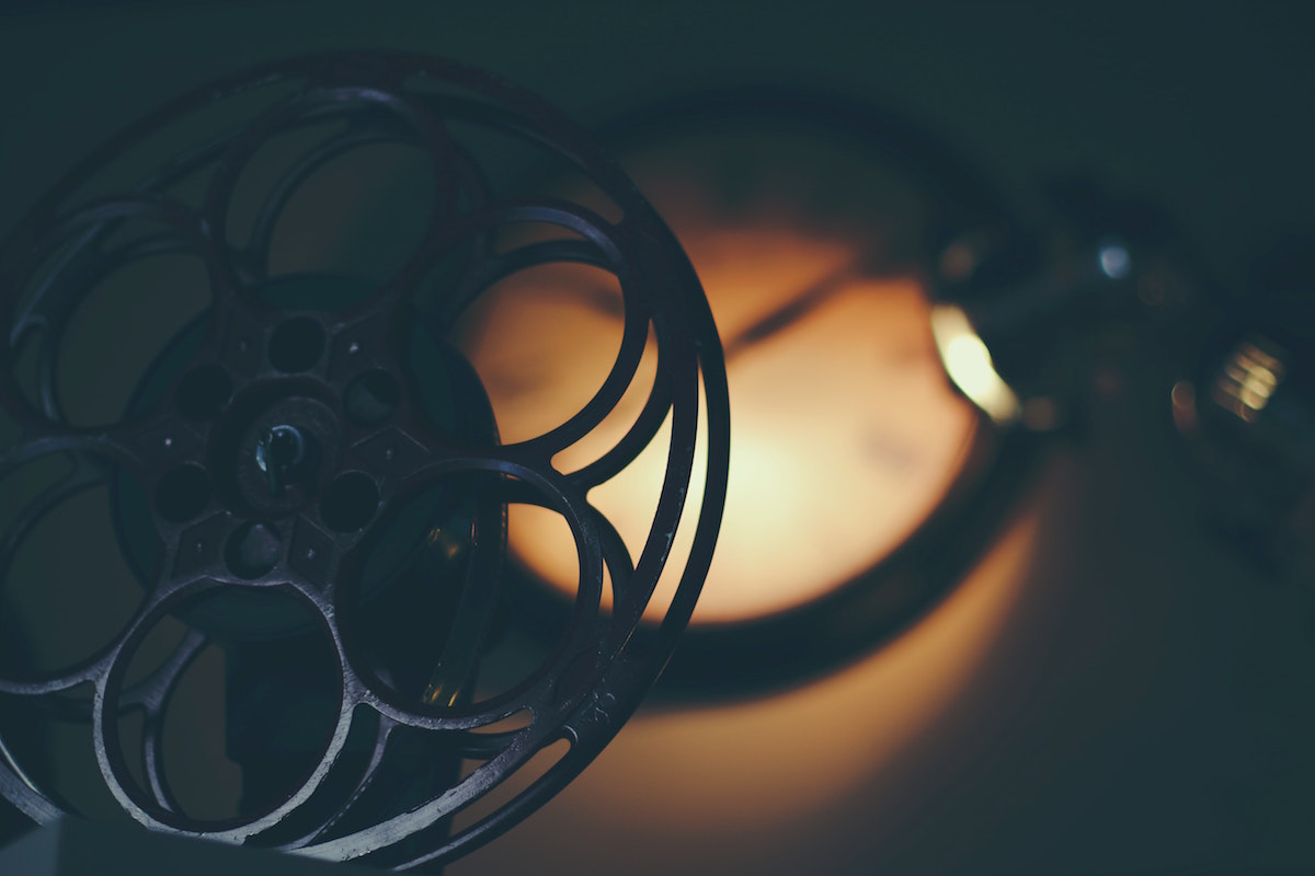 Projector reel. Image by Timothy Eberly via Unsplash.