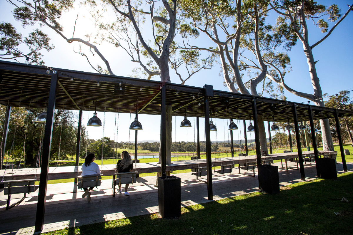 Swings & Roundabouts Winery, Margaret River. Image supplied via Tourism Western Australia.