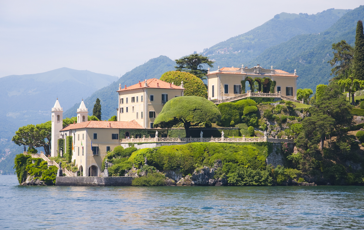 The Villa del Bablianello on Lake Como, Italy. Image by Francesco Dazzi via Shutterstock.