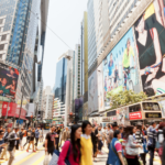 Causeway Bay, Hong Kong. Photographed by estherpoon. Image via Shutterstock.