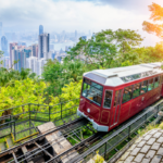 Peak Tram, Hong Kong. Photographed by Guitar photographer. Image via Shutterstock.