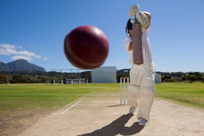 Batsmen Plays Cricket. Image by Wavebreak Media via Shutterstock.