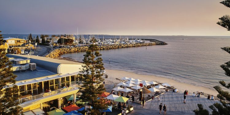 Bathers Beach, Fremantle. Image via Tourism Western Australia