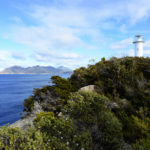 Cape Tourville Lighthouse on the Freycinet Peninsula near Coles Bay, Tasmania, Australia. Image by Eric M Williams via Shutterstock