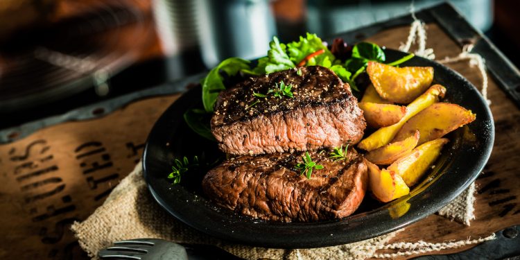 Steak. Photographed by stockcreations. Image via Shutterstock