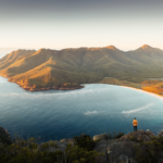 Wineglass Bay, Freycinet Tasmania. Photographed by Jason Charles Hill. Image supplied via Tourism Tasmania Visual Library.