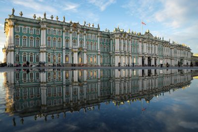 Winter Palace. State Hermitage Museum. Image by Roman Sibiryakov via Shutterstock.