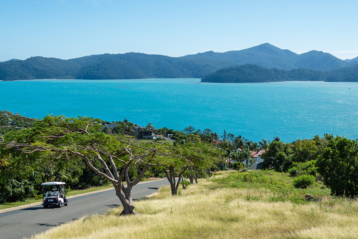 Buggy Transport, Hamilton Island. Image Sourced From Shutterstock. Photographed by Andrew Robins Photography.
