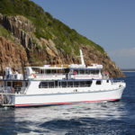 Cruising in Port Stephens. Photographed by Lawrence Furzey. Image supplied via Destination NSW.