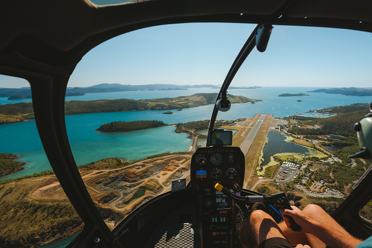 Hamilton Island Air. Supplied by Tourism and Events Queensland. Photographed by Reuben Nutt.
