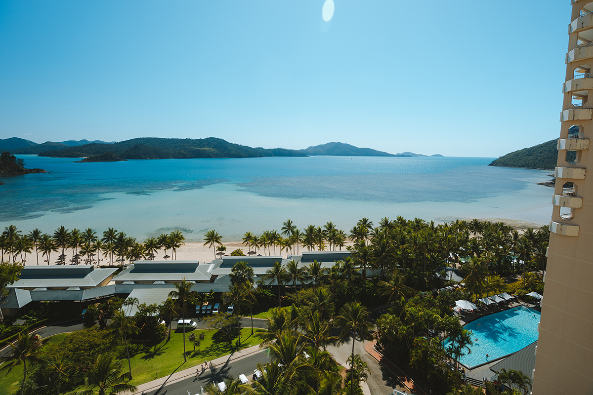 Reef View Hotel, Hamilton Island. Supplied by Tourism and Events Queensland. Photographed by Reuben Nutt.
