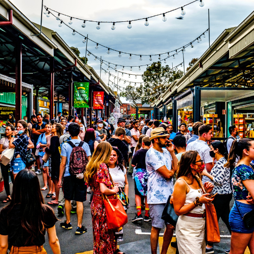 <strong>String Bean Alley Christmas Night Market</strong>