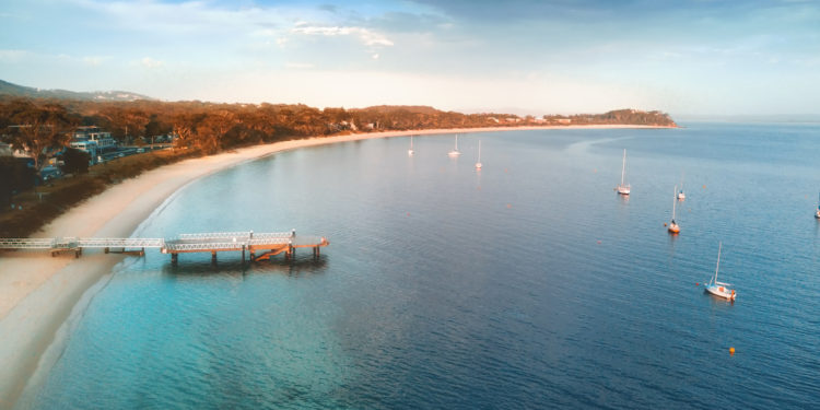 The Weekender Travel Guide to Port Stephens, New South Wales. Shoal Bay, Port Stephens. Image by Leah-Anne Thompson via Shutterstock.