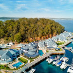 Views of the Anchorage Marina at Port Stephens. Image by Leah-Anne Thompson via Shutterstock.