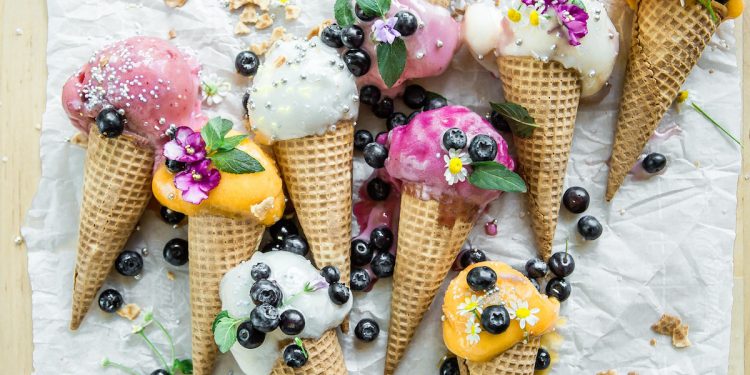 Gelato Flatlay. Image by Brooke Lark via Unsplash.