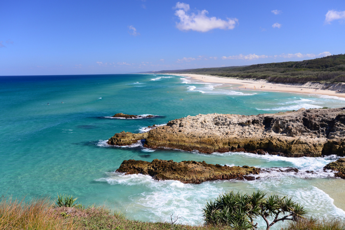 North Stradbroke Island. Photography by Camila Se. Image via Shutterstock