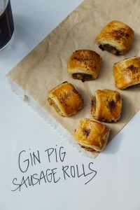 Gin Pig Sausage Rolls