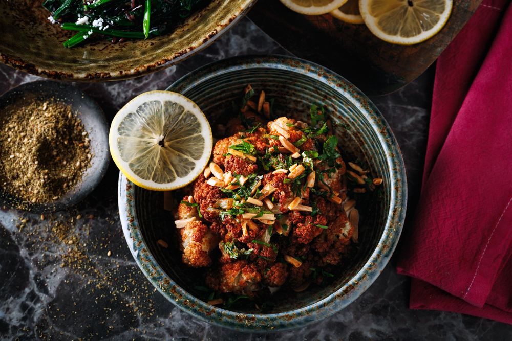 Babylon: Spiced Fried Cauliflower. Image credit Steve Woodburn