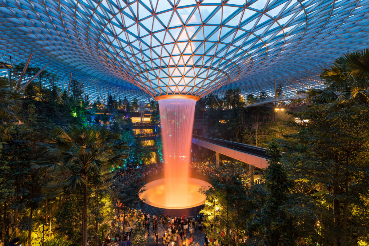 Singapore Airport, Singapore. Photography by Sing Studio. Image via Shutterstock
