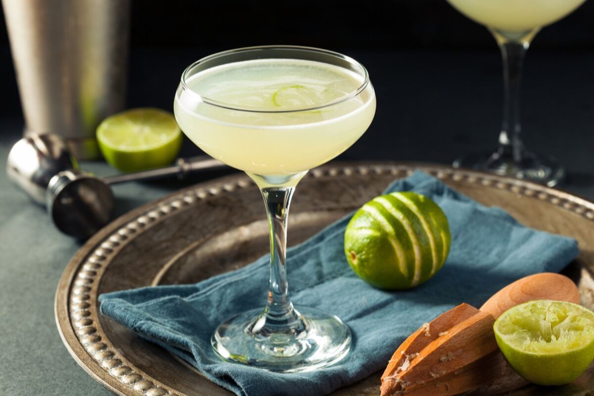 Gin Gimlet Cocktail. Photographed by Brent Hofacker. Image via Shutterstock.