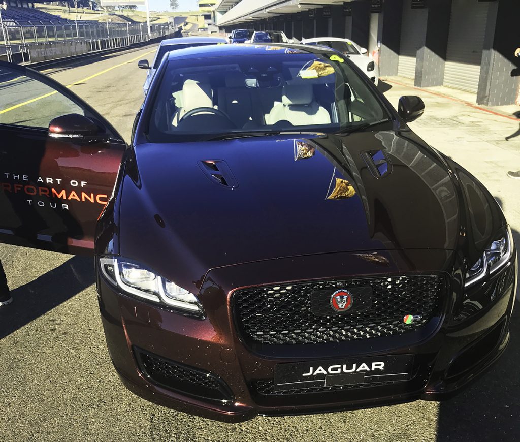 Jaguar XKR Saloon. Image via Hunter and Bligh
