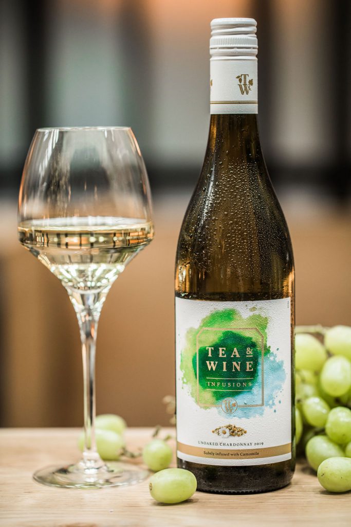Tea & Wine Chardonnay. Photographed by Sally O'Neil Photography. Image supplied.