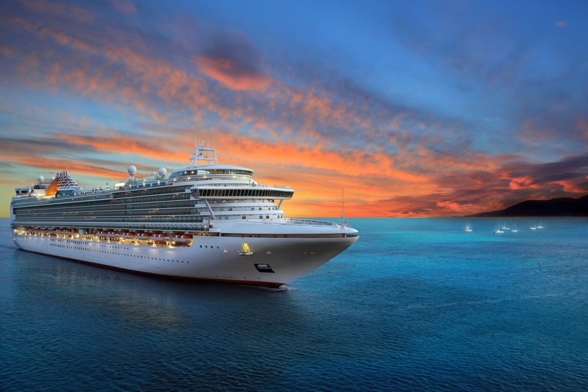 Luxury cruise ship. Photographed by NAN728. Image via Shutterstock.